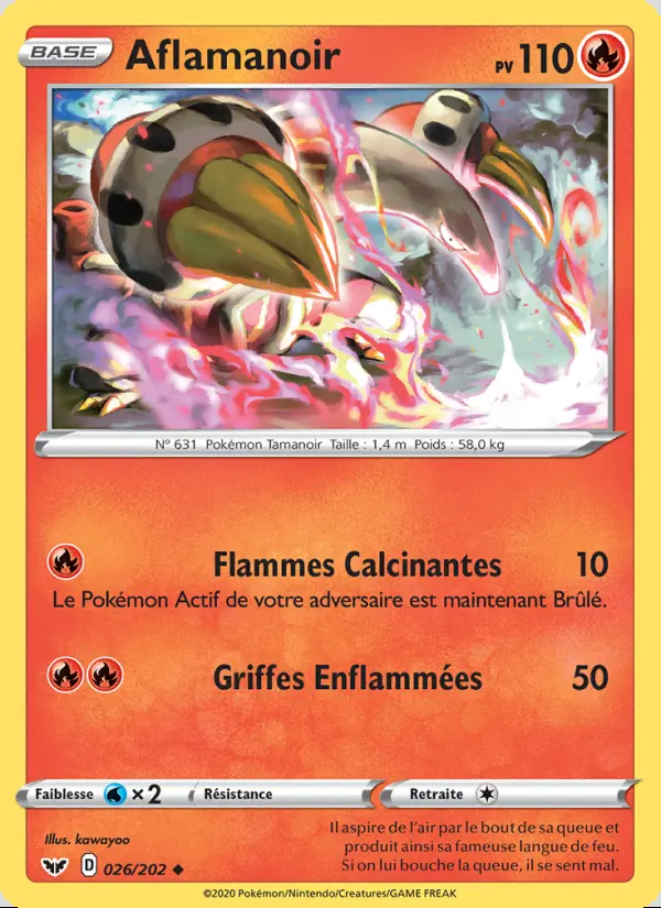Image of the card Aflamanoir