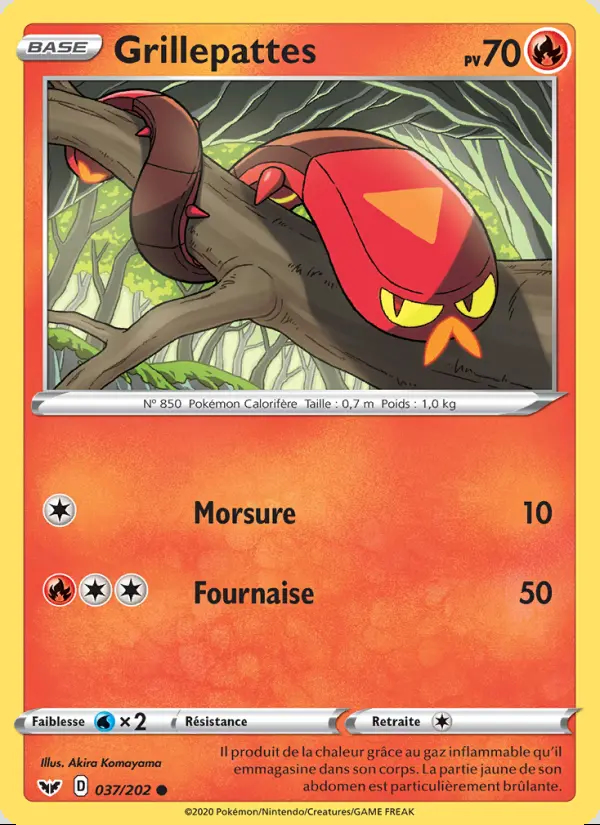Image of the card Grillepattes