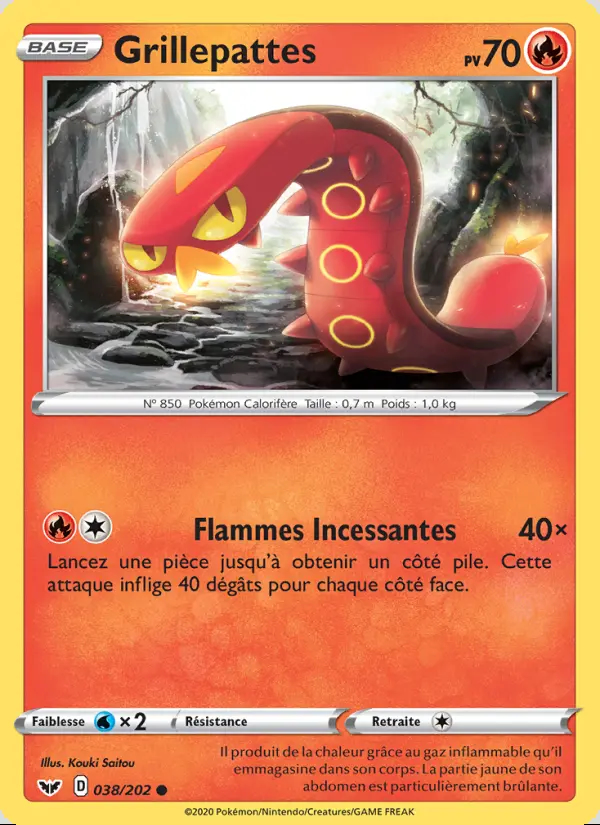 Image of the card Grillepattes