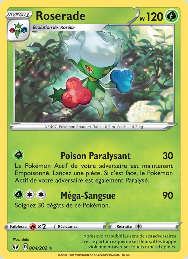 Image of the card Roserade