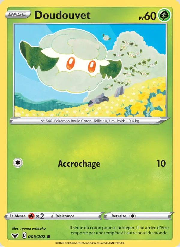 Image of the card Doudouvet