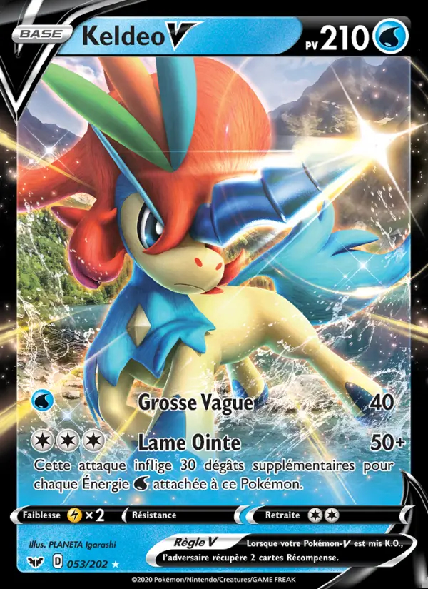 Image of the card Keldeo V