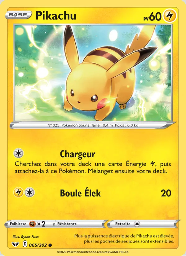 Image of the card Pikachu
