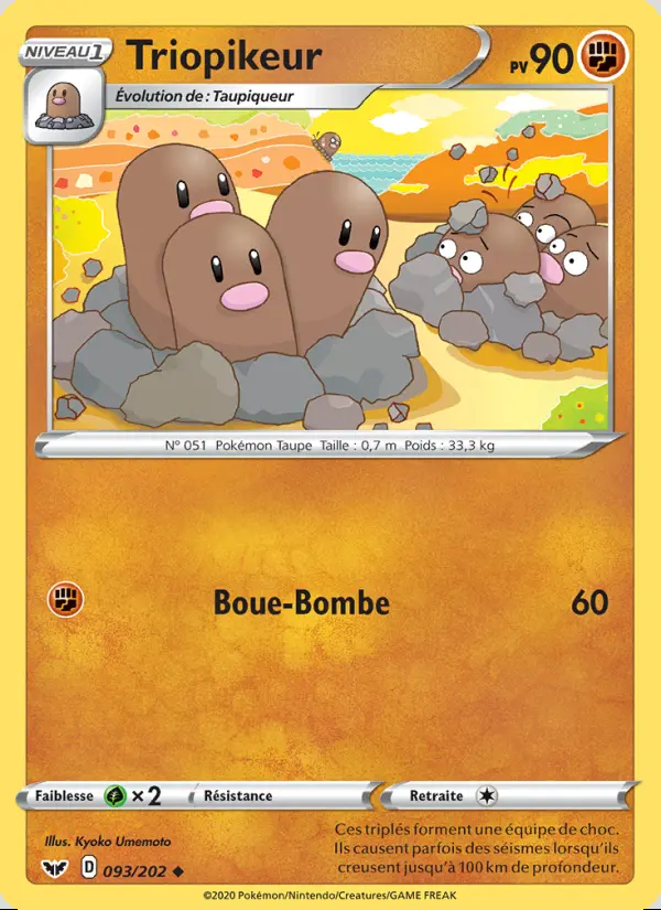 Image of the card Triopikeur