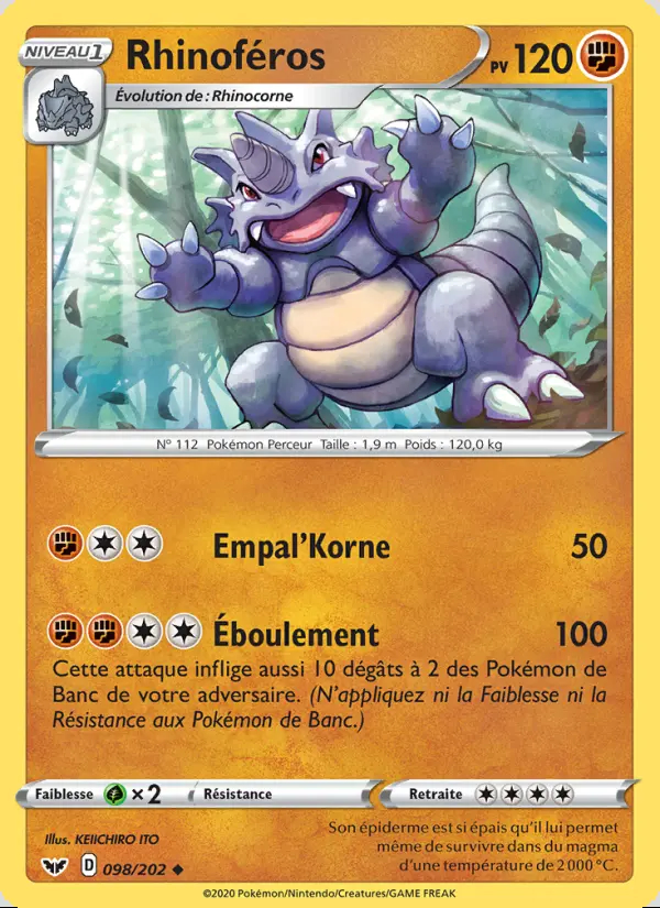 Image of the card Rhinoféros