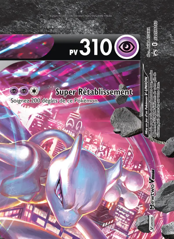 Image of the card Mewtwo V-UNION