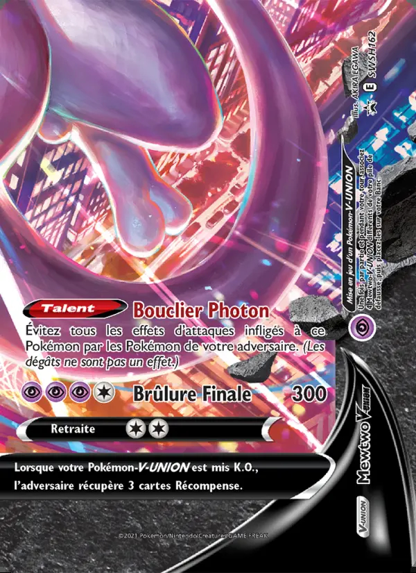 Image of the card Mewtwo V-UNION