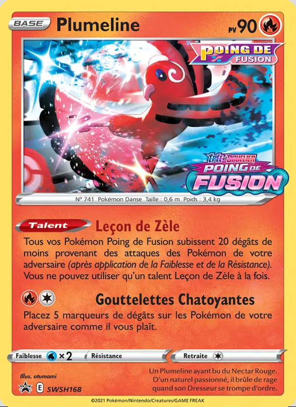 Image of the card Plumeline