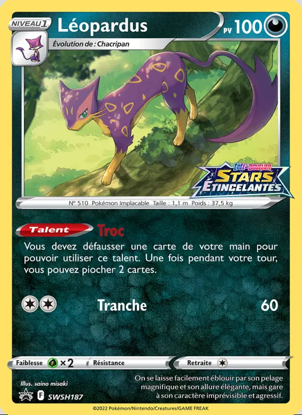 Image of the card Léopardus