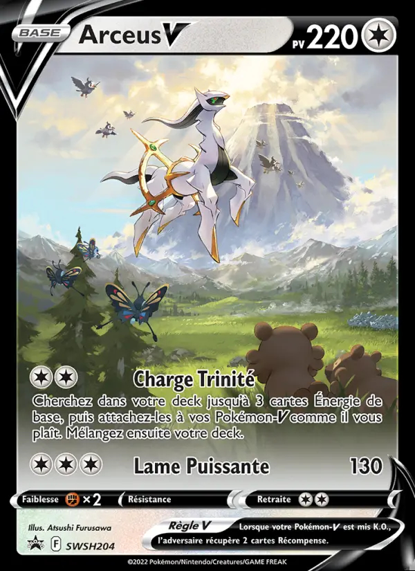 Image of the card Arceus V