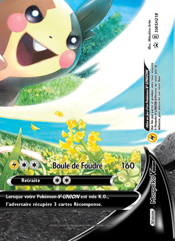 Image of the card Morpeko V-UNION