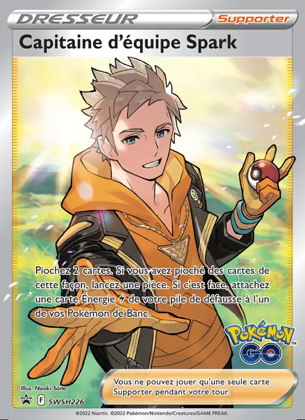 Image of the card Capitaine d'équipe Spark