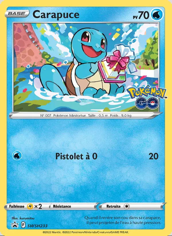 Image of the card Carapuce