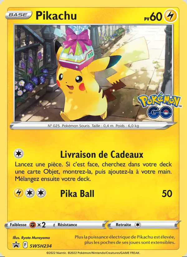 Image of the card Pikachu