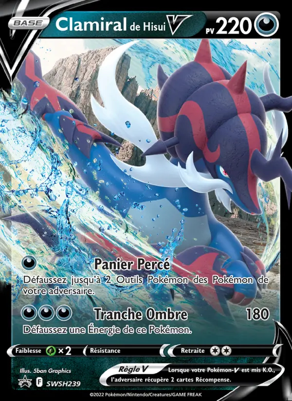Image of the card Clamiral de Hisui V