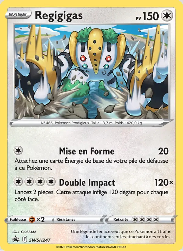 Image of the card Regigigas