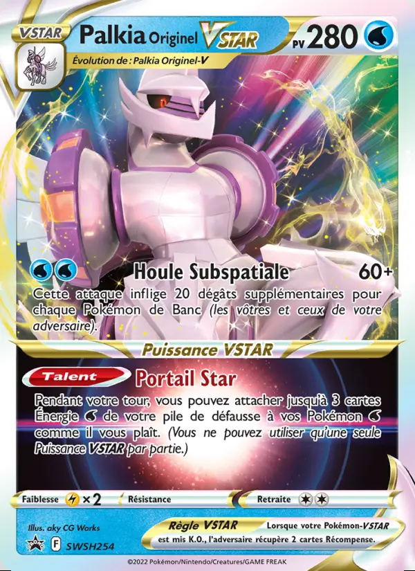 Image of the card Palkia Originel VSTAR
