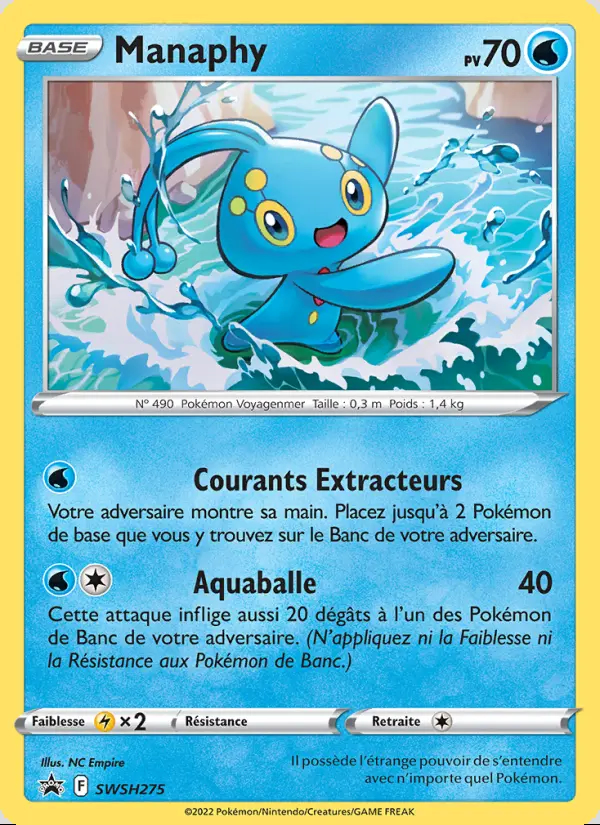 Image of the card Manaphy