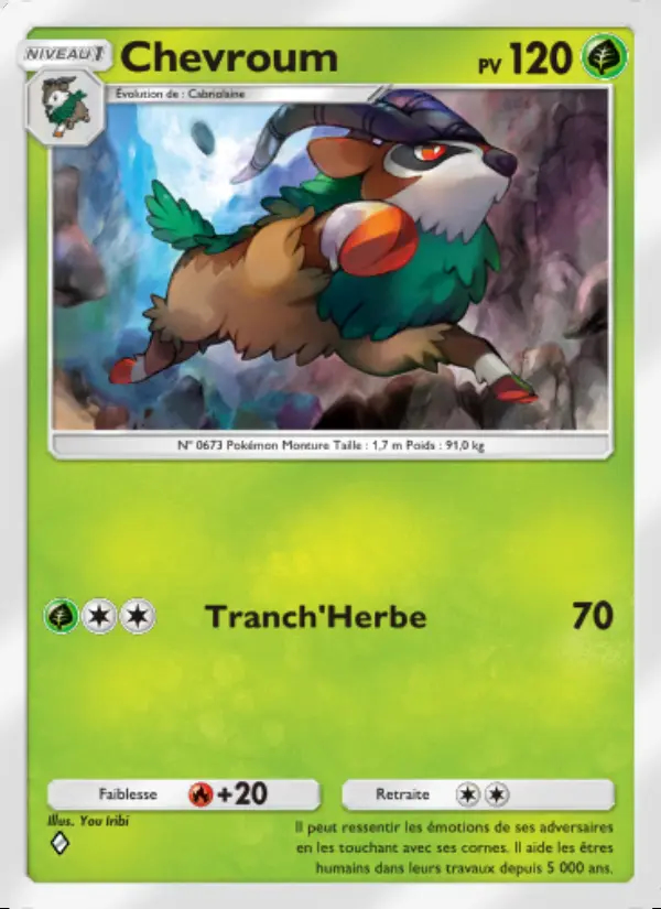 Image of the card Chevroum
