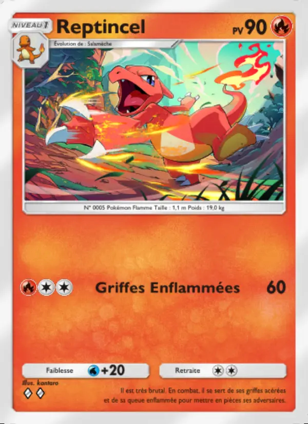 Image of the card Reptincel