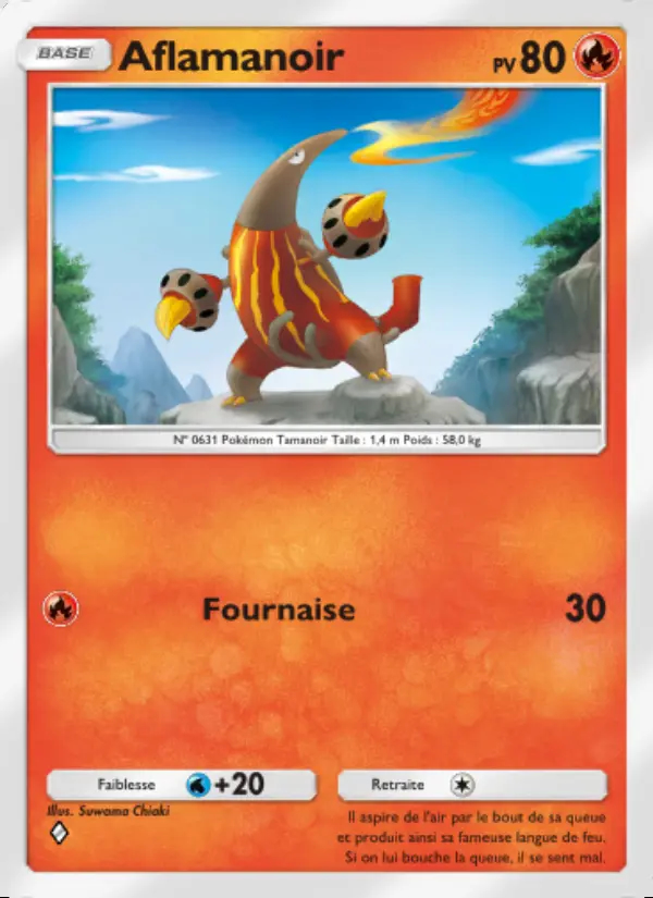 Image of the card Aflamanoir