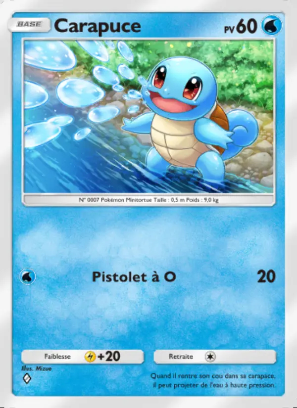 Image of the card Carapuce