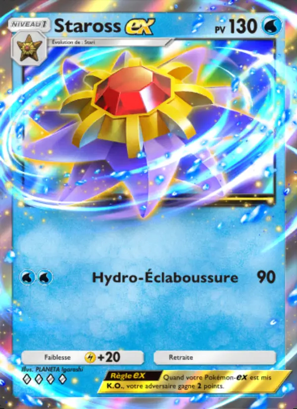 Image of the card Staross-ex
