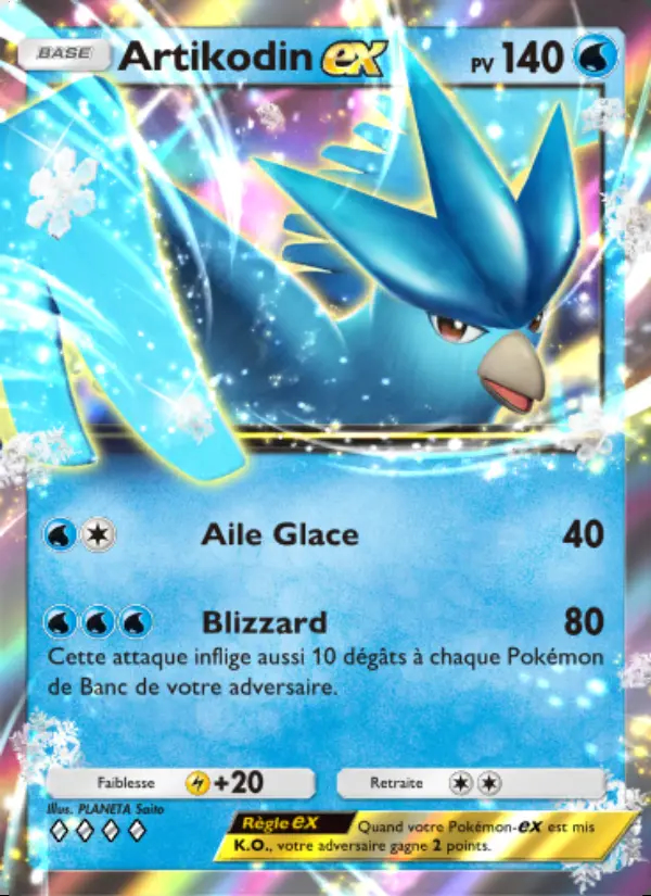 Image of the card Artikodin-ex