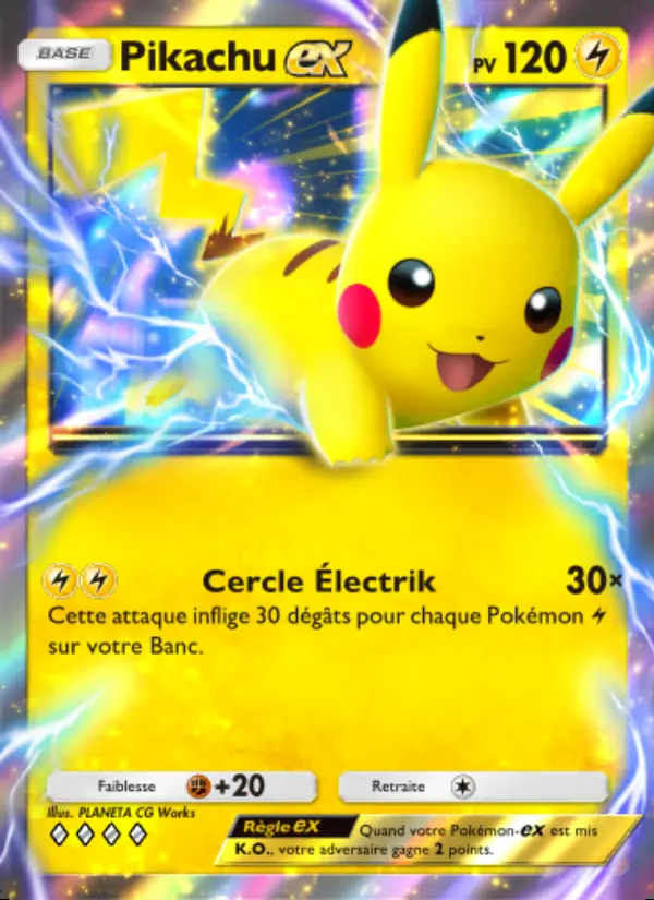 Image of the card Pikachu-ex