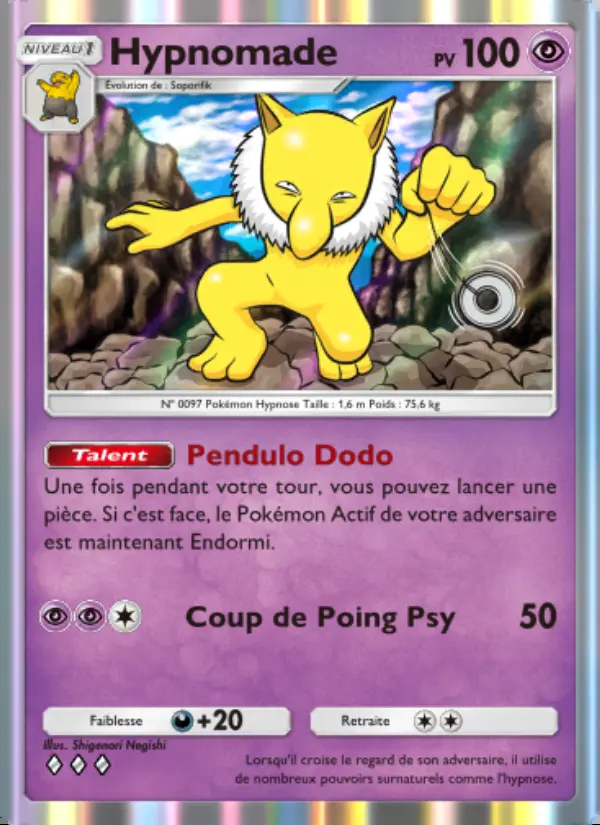 Image of the card Hypnomade