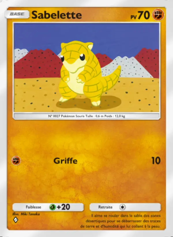 Image of the card Sabelette