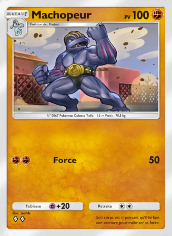 Image of the card Machopeur