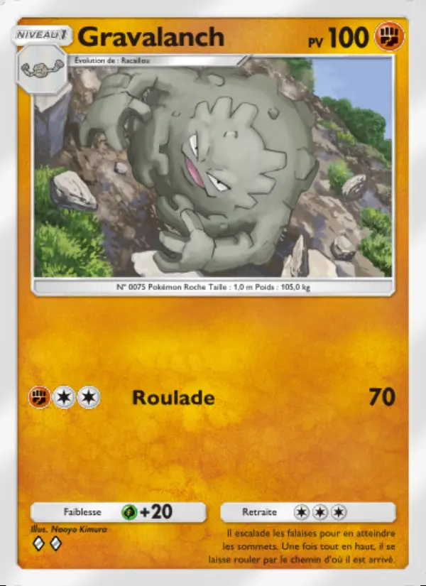Image of the card Gravalanch