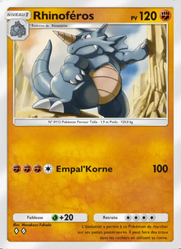 Image of the card Rhinoféros