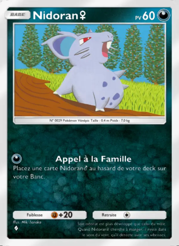 Image of the card Nidoran♀