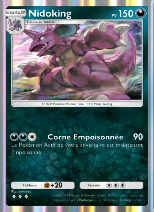 Image of the card Nidoking