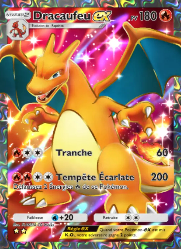 Image of the card Dracaufeu-ex