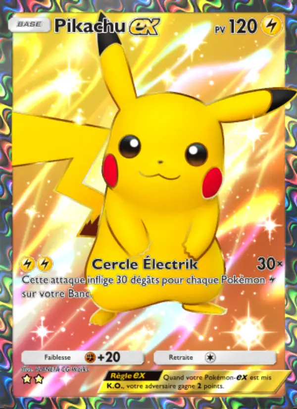 Image of the card Pikachu-ex