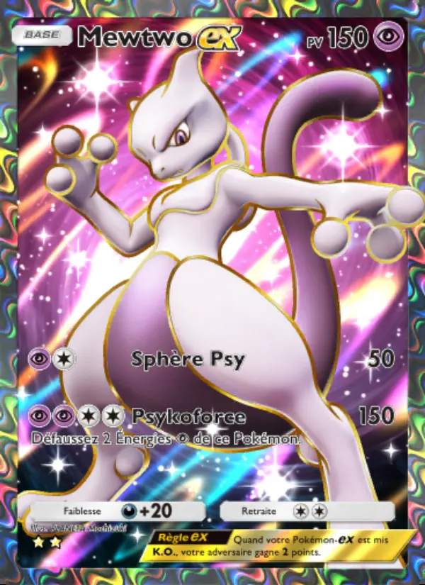Image of the card Mewtwo-ex