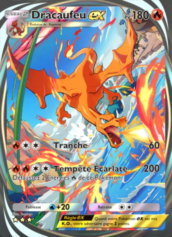 Image of the card Dracaufeu-ex
