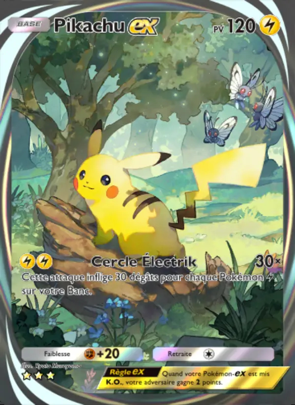 Image of the card Pikachu-ex