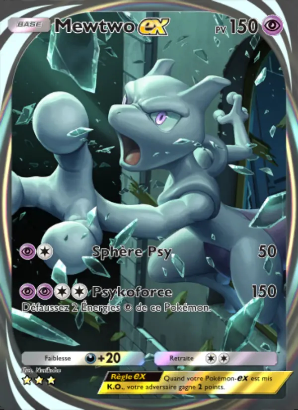 Image of the card Mewtwo-ex