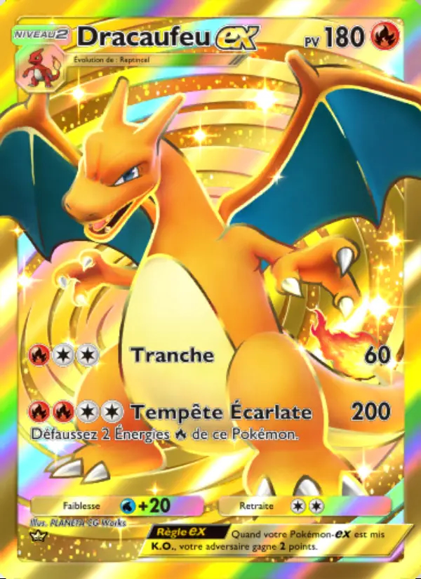 Image of the card Dracaufeu-ex