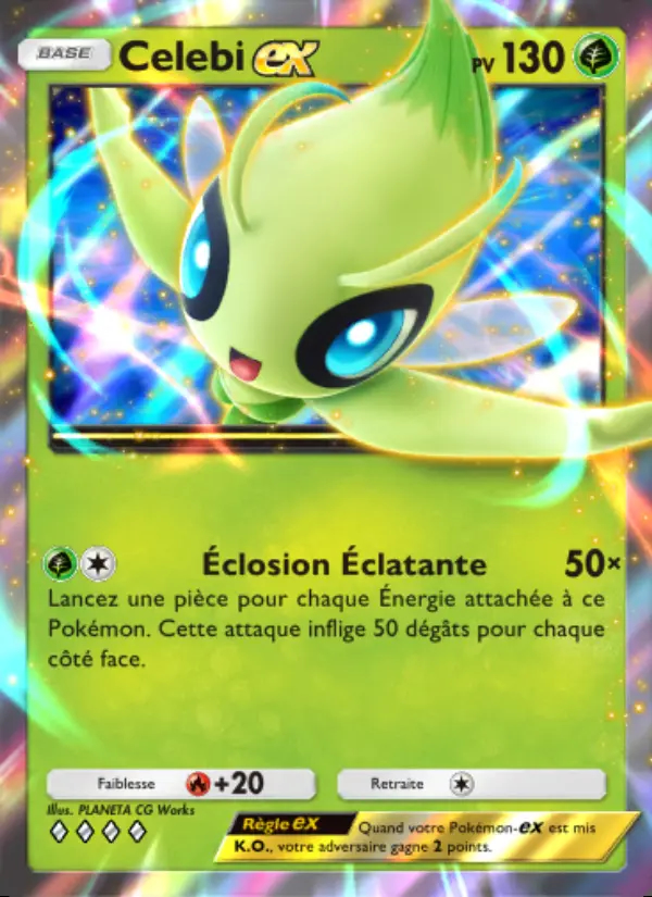 Image of the card Celebi-ex