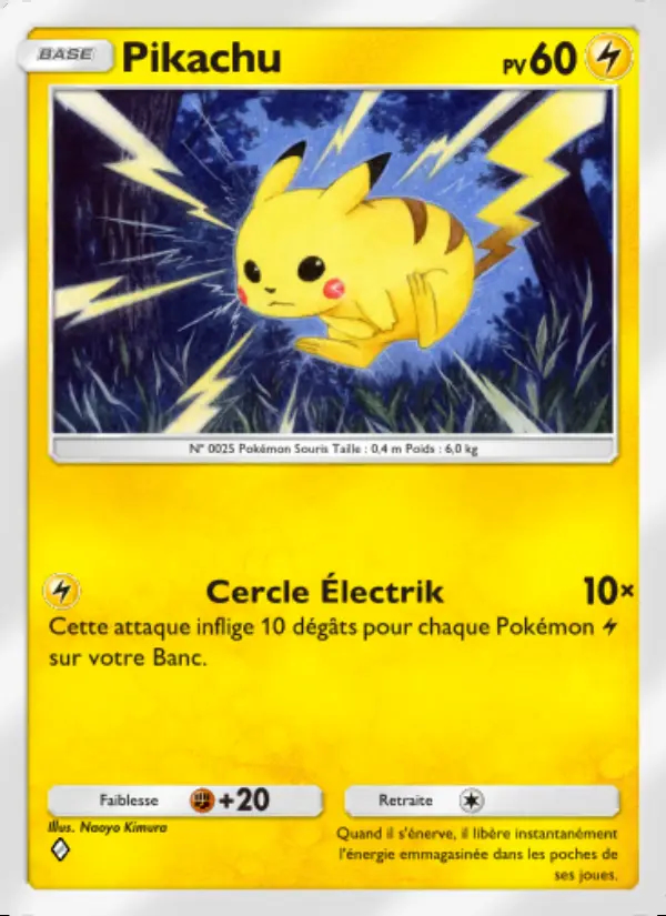 Image of the card Pikachu