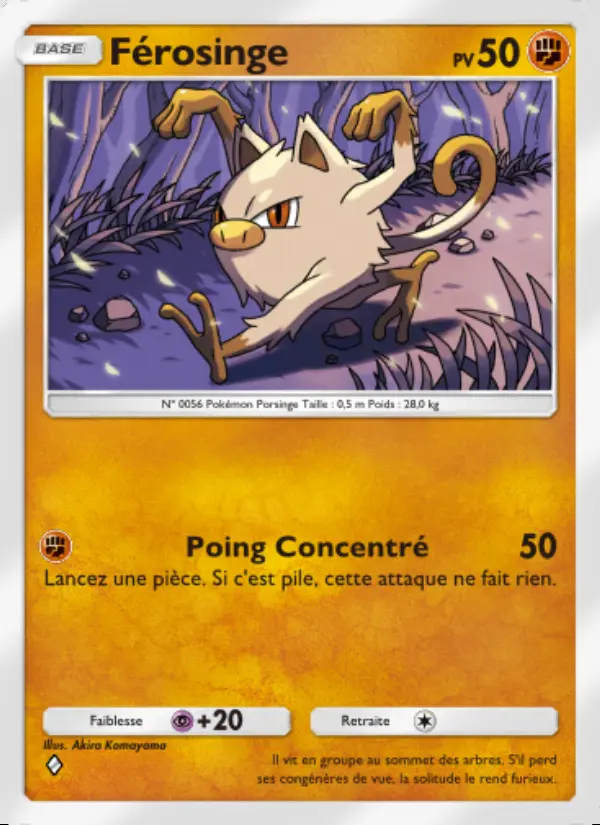 Image of the card Férosinge