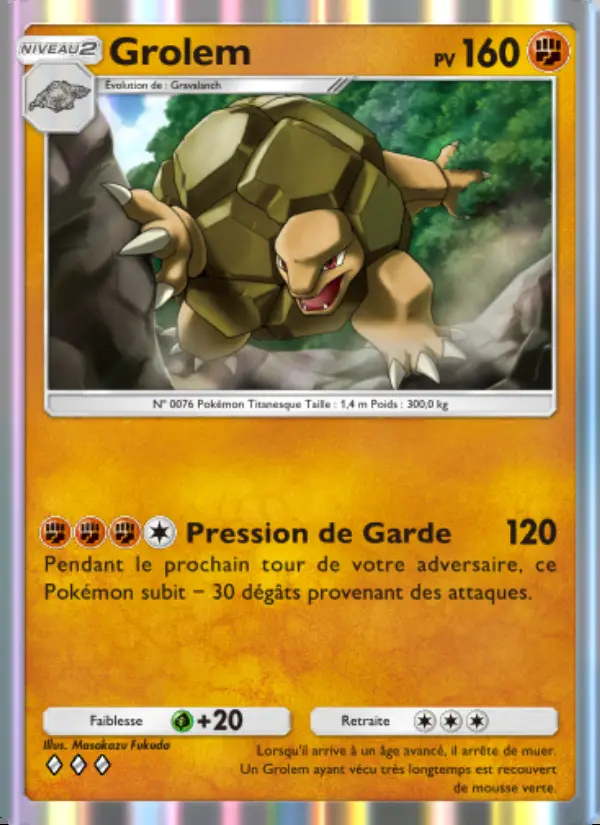 Image of the card Grolem