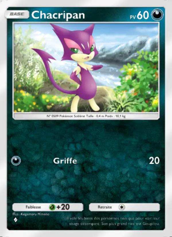 Image of the card Chacripan