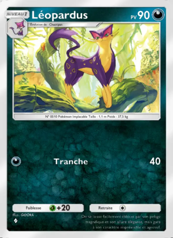 Image of the card Léopardus