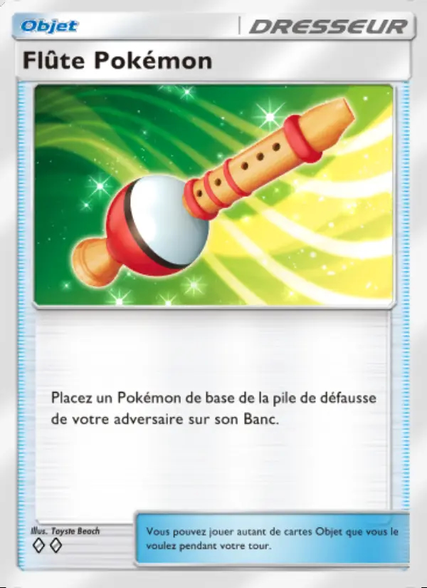 Image of the card Flûte Pokémon